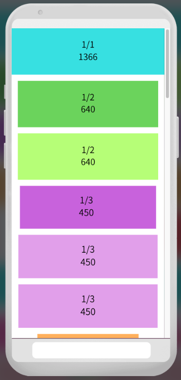 4分割カラムからはディスプレイいっぱいには拡大されない