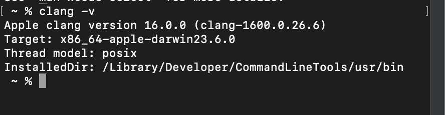 2.1. Command Line Tools の入れ直し