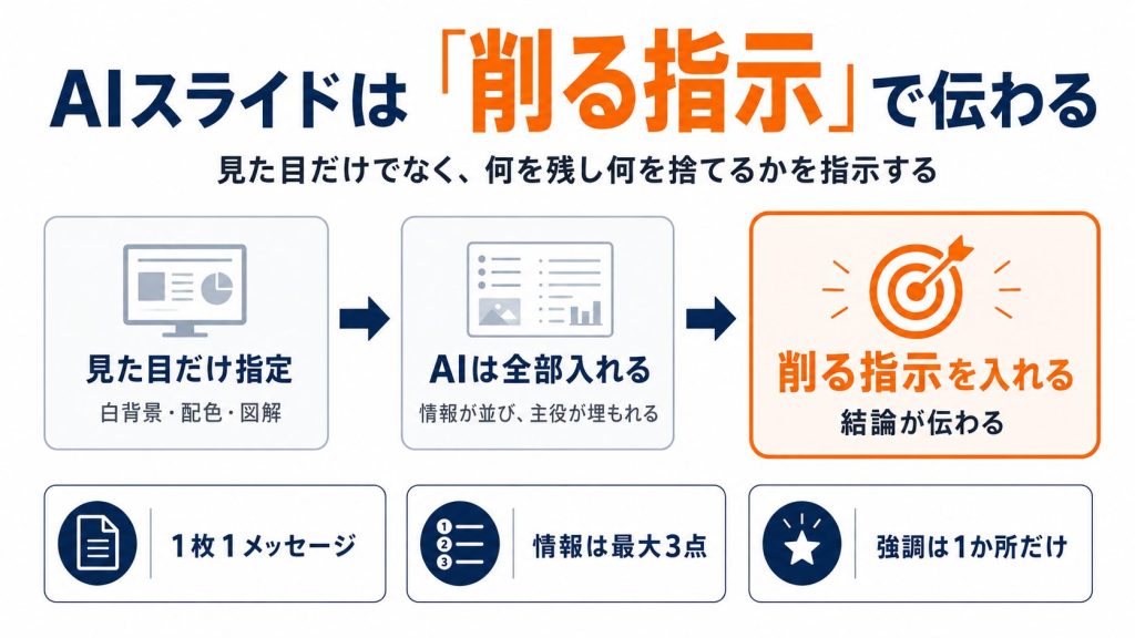 2.1. 情報設計の言葉で指示する（短い版）