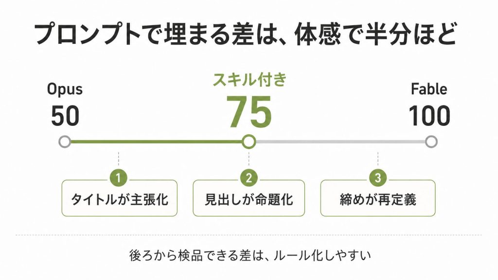 2.1. プロンプトで埋まるのは半分ほど